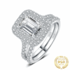 PAVÉ – ELEGANT SILVER RING - Image 6