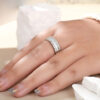 HEARTBEAT RING – STERLING SILVER ELEGANCE - Image 4