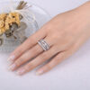 TWIST – ELEGANT SILVER RING - Image 4