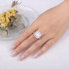 PAVÉ – ELEGANT SILVER RING - Image 4