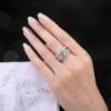 TWIST – ELEGANT SILVER RING - Image 3