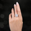 PAVÉ – ELEGANT SILVER RING - Image 3
