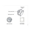 PRINCESS – ELEGANT SILVER RING - Image 5