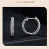 HOOP – CLASSIC ROUND EARRINGS - Image 4