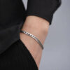 EDGE – MEN’S SILVER POWER BRACELET - Image 2