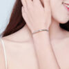 NOTHING IS IMPOSSIBLE – SILVER MOTIVATION BRACELET - Image 3