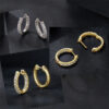 HOOP – CLASSIC ROUND EARRINGS - Image 7
