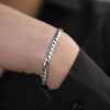 EDGE – MEN’S SILVER POWER BRACELET - Image 3