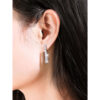 BAYAN – ELEGANT STATEMENT EARRINGS - Image 5