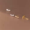 STUD – MINIMALIST EVERYDAY EARRINGS - Image 4