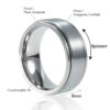 LUSTROUS – MEN’S SILVER ELEGANCE RING - Image 4